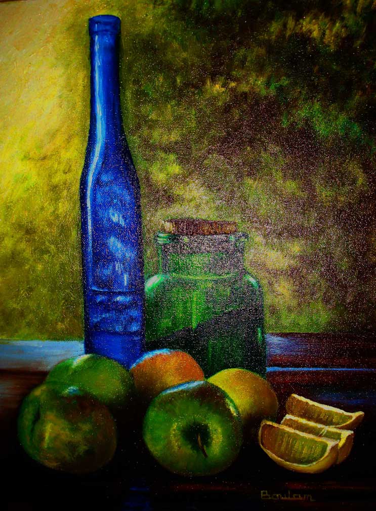 fruits, couleurs, luminosité